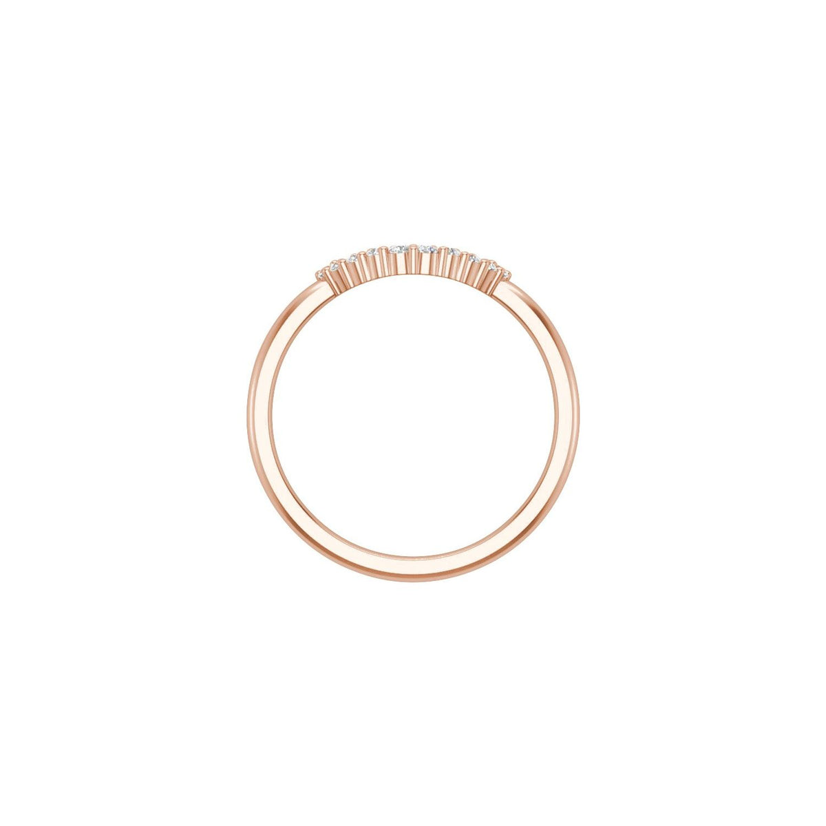 1/4 CTW Natural Diamond Matching Band, 26.6 mm