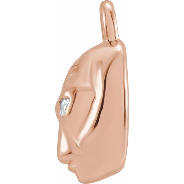 Petite Pavé® .01 CTW Natural Diamond Alien Dangle