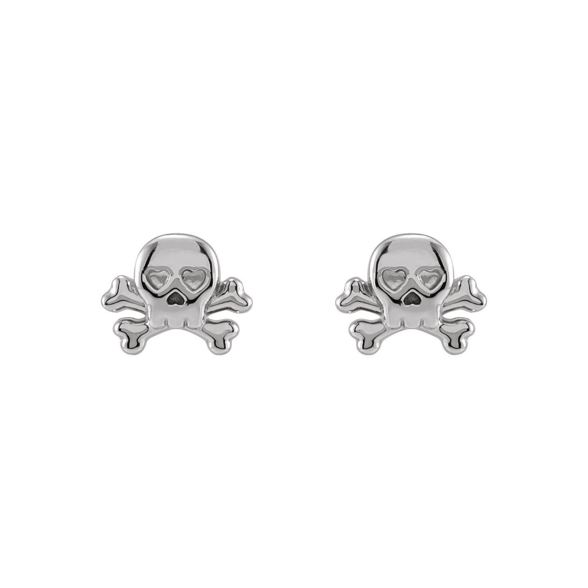 Petite Skull & Crossbones Earrings
