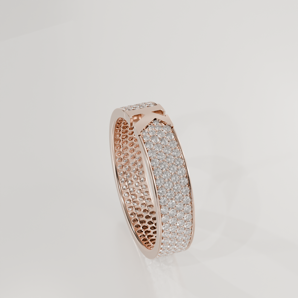 KK Diamond Ring, rose right