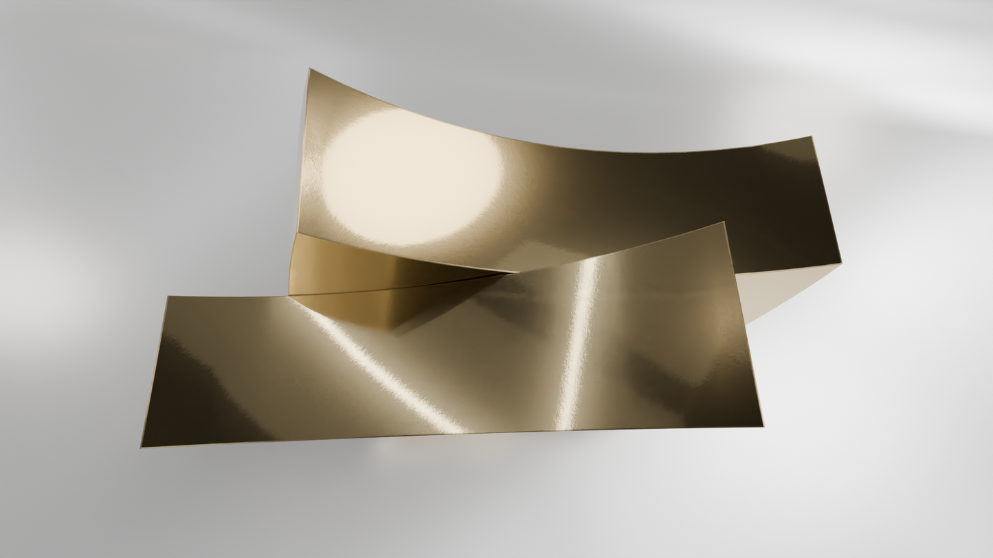 Architectural Statement Ring in Gold