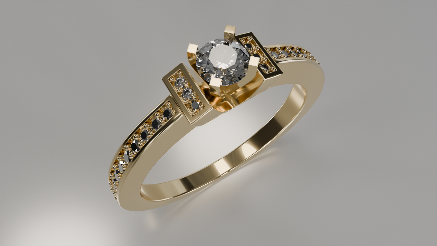 Regal Brilliance Engagement Ring