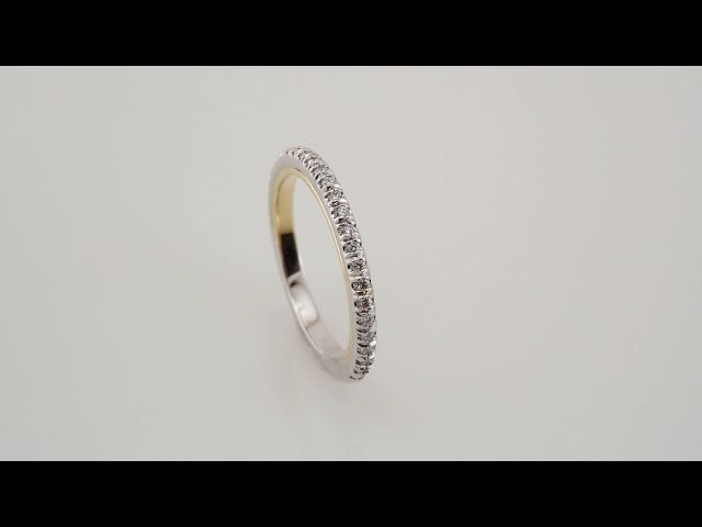 1/4 CTW Natural Diamond Matching Band, 2 mm, Halo-Style Sculptural Engagement