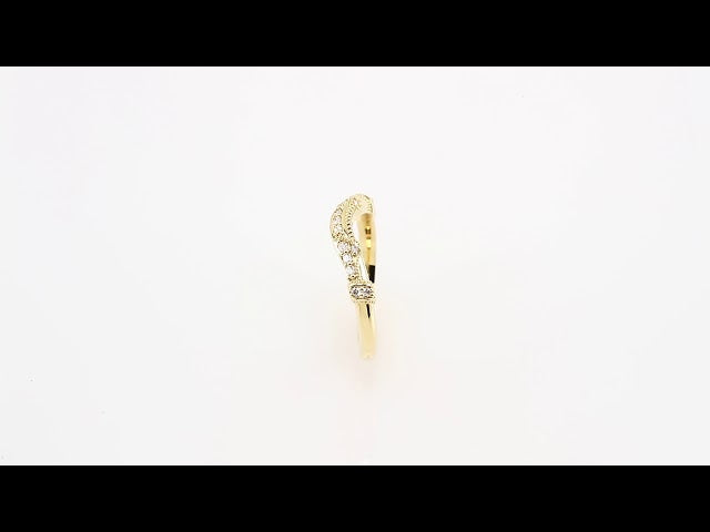 1/6 CTW Natural Diamond Matching Band, 4.4 mm