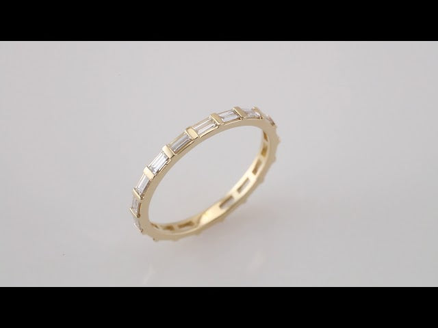1/2 CTW Natural Diamond Eternity Band, 1.9 mm, Style 4