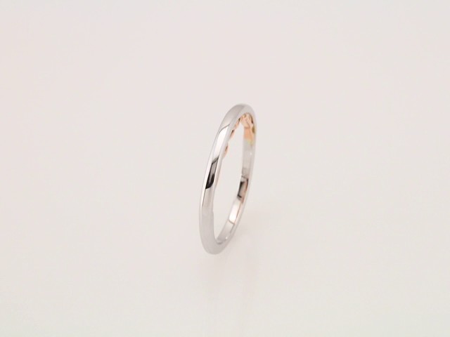 14K White & Yellow Gold Band, 1.8 mm