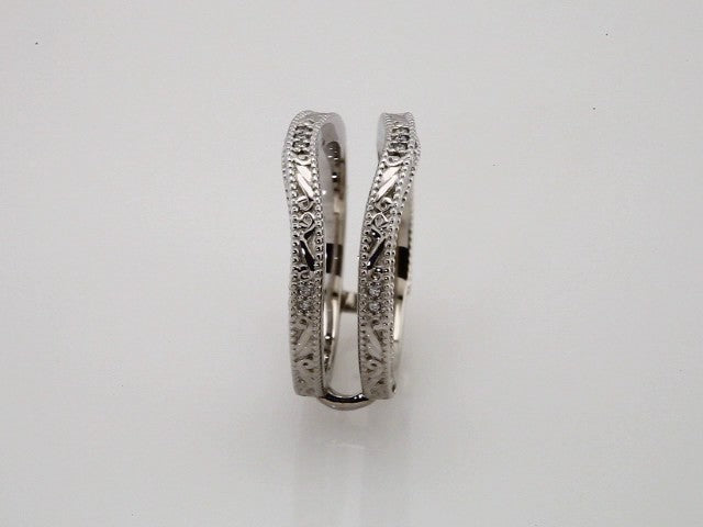 .05 CTW Natural Diamond Ring Guard