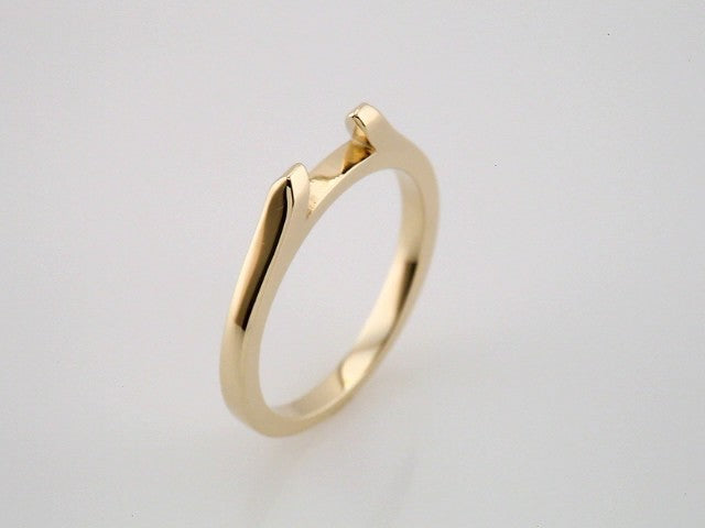 18K Yellow Gold Band #1