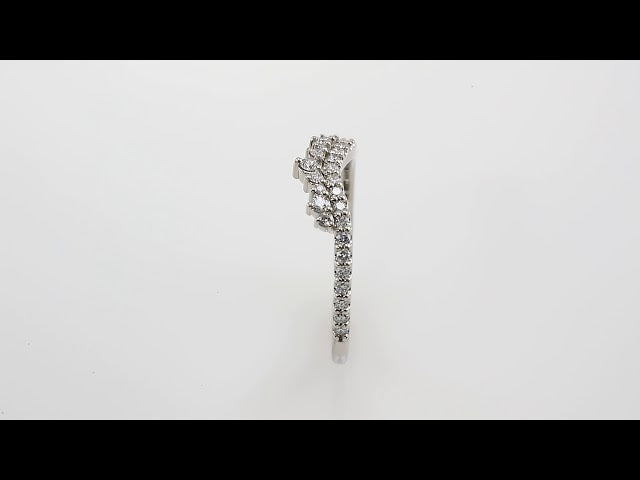 1/3 CTW Natural Diamond Contour Band, 6 mm
