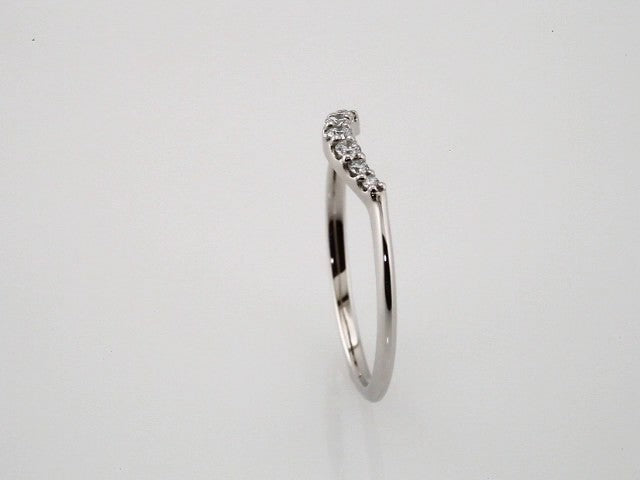 1/8 CTW Natural Diamond Contour Band, 2.35 x 11.45 mm