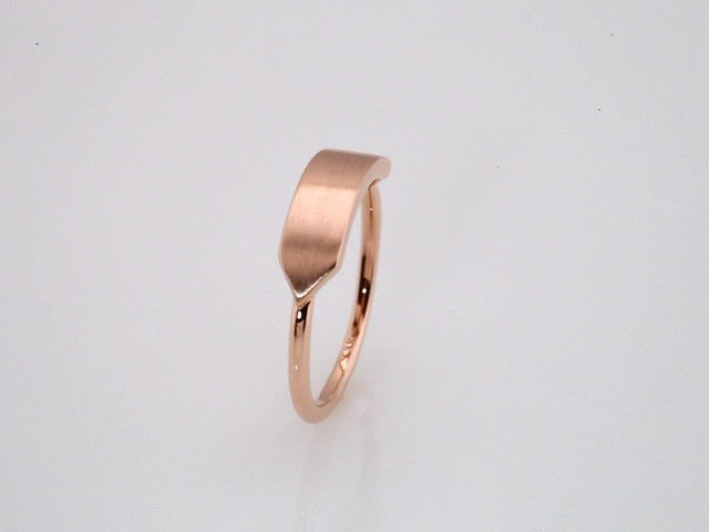 19.7x5 mm Geometric Signet Ring