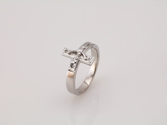Crucifix Ring, 12 mm