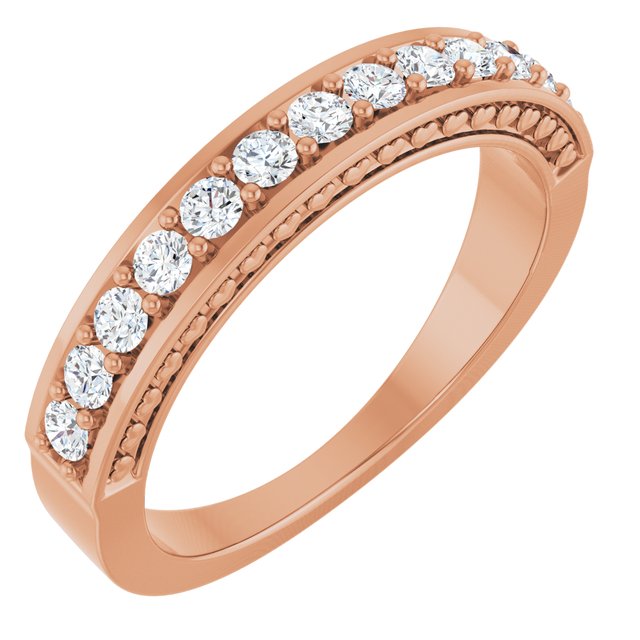 3/8 CTW Natural Diamond Anniversary Band, 3.58 mm