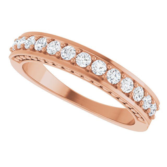 3/8 CTW Natural Diamond Anniversary Band, 3.58 mm