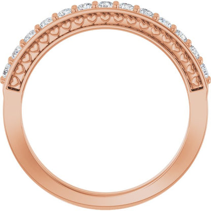 3/8 CTW Natural Diamond Anniversary Band, 3.58 mm