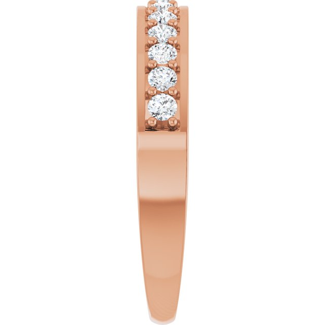 3/8 CTW Natural Diamond Anniversary Band, 3.58 mm