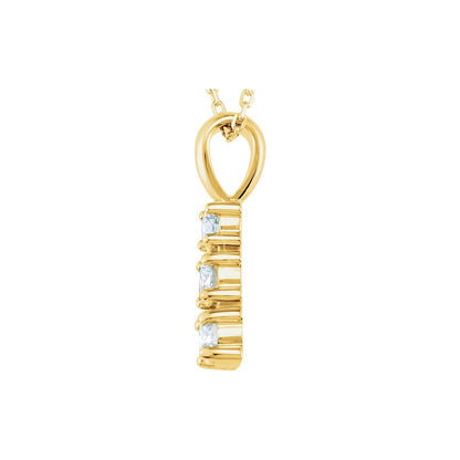 1/2 CTW Lab-Grown Diamond 18" Necklace