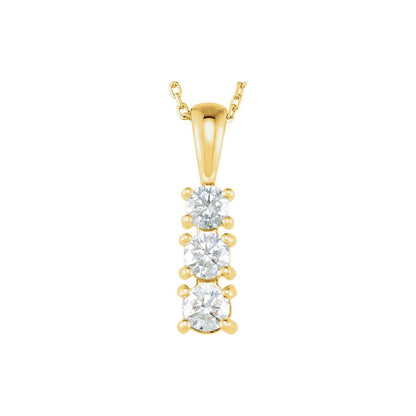 1/2 CTW Lab-Grown Diamond 18" Necklace