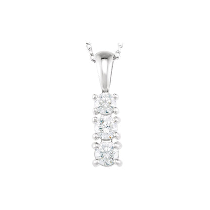 1/2 CTW Lab-Grown Diamond 18" Necklace