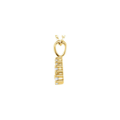 1/6 CTW Lab-Grown Diamond 18" Necklace