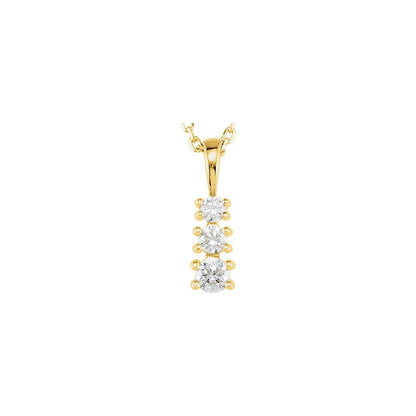 1/6 CTW Lab-Grown Diamond 18" Necklace