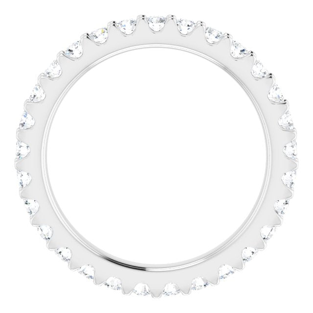 3/4 CTW Natural Diamond Eternity Band, 2.2 mm