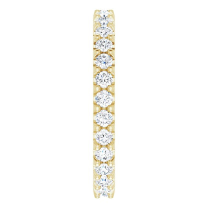 3/4 CTW Natural Diamond Eternity Band, 2.2 mm