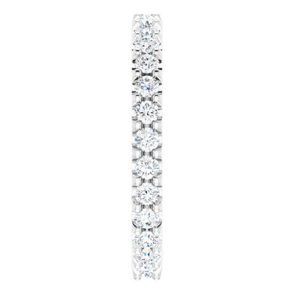 3/4 CTW Natural Diamond Eternity Band, 2.2 mm