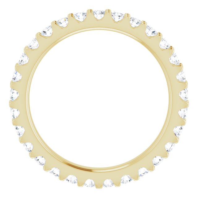 3/4 CTW Natural Diamond Eternity Band, 2.5 mm