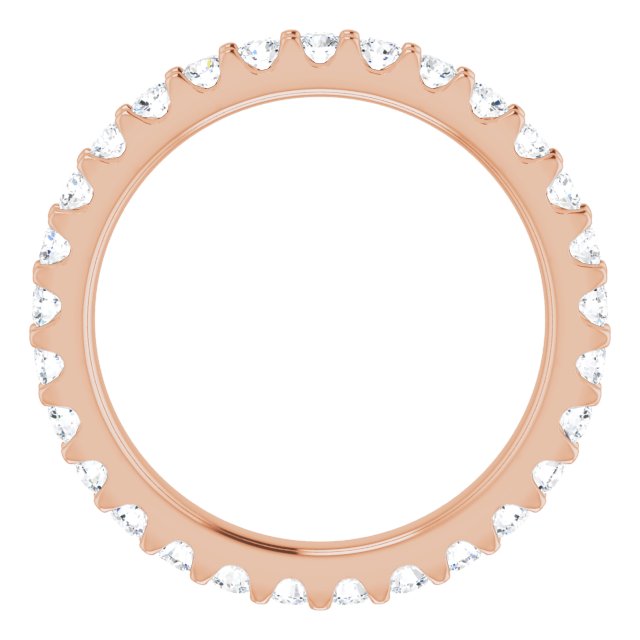 3/4 CTW Natural Diamond Eternity Band, 2.5 mm