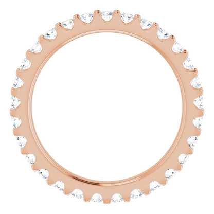 3/4 CTW Natural Diamond Eternity Band, 2.5 mm