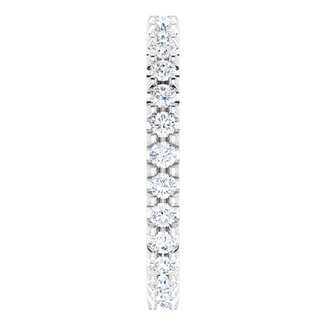 3/4 CTW Natural Diamond Eternity Band, 2.5 mm