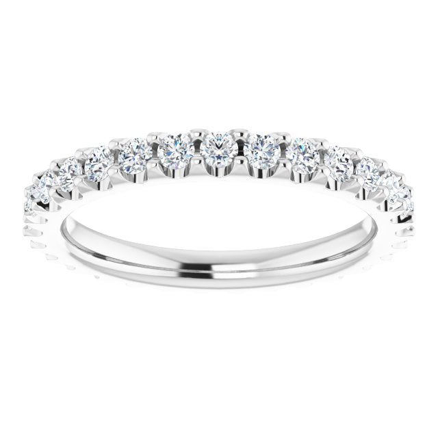 9/10 CTW Natural Diamond Eternity Band, 2.5 mm