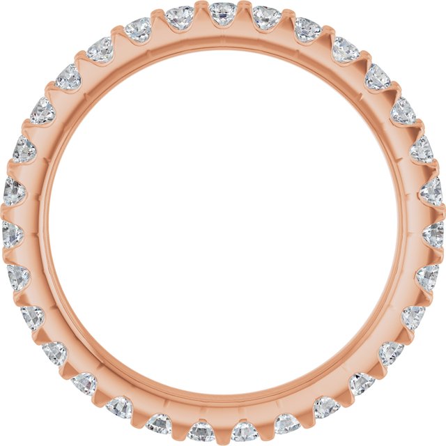 7/8 CTW Lab-Grown Diamond Eternity Band, 2.5 mm