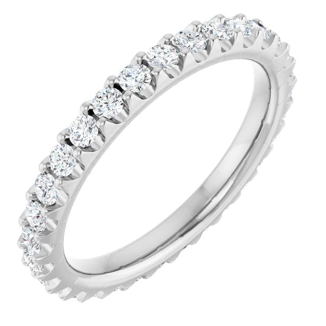 7/8 CTW Lab-Grown Diamond Eternity Band, 2.5 mm