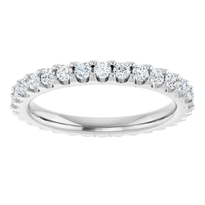7/8 CTW Lab-Grown Diamond Eternity Band, 2.5 mm