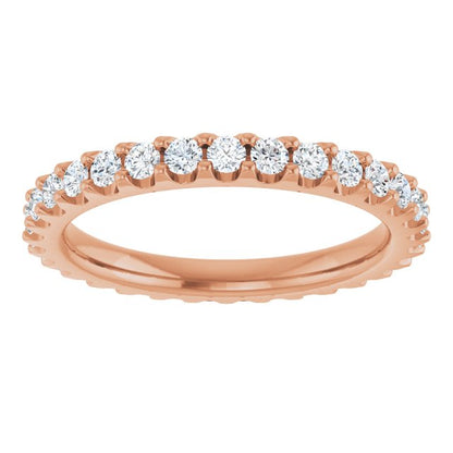 7/8 CTW Lab-Grown Diamond Eternity Band, 2.5 mm