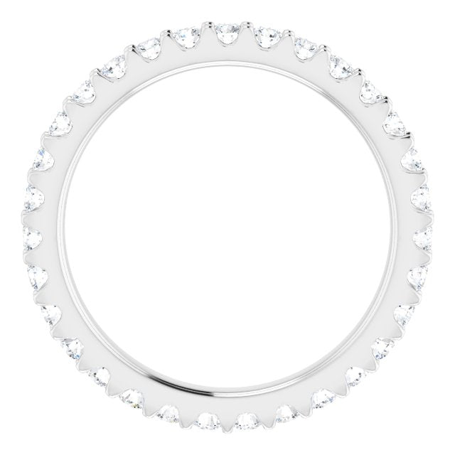 9/10 CTW Natural Diamond Eternity Band, 2.5 mm