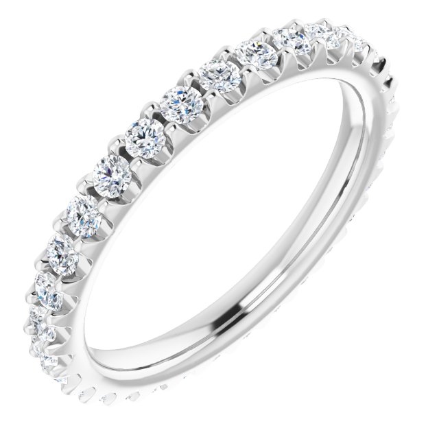 9/10 CTW Natural Diamond Eternity Band, 2.5 mm