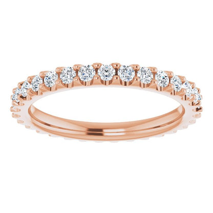 7/8 CTW Natual Diamond Eternity Band