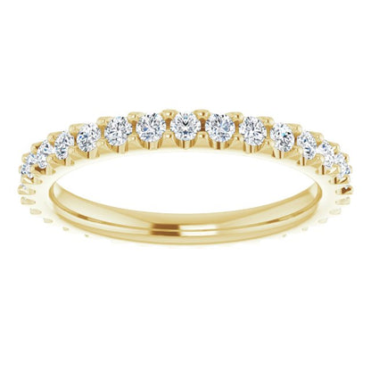 7/8 CTW Natual Diamond Eternity Band