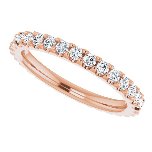 7/8 CTW Natual Diamond Eternity Band