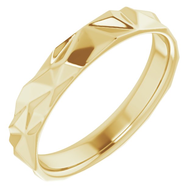 Geometric Comfort-Fit Flat Band