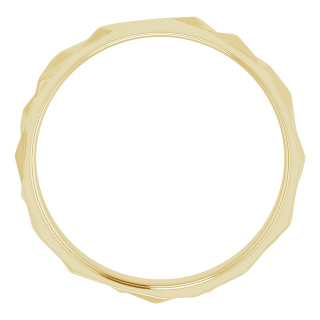 Geometric Comfort-Fit Flat Band