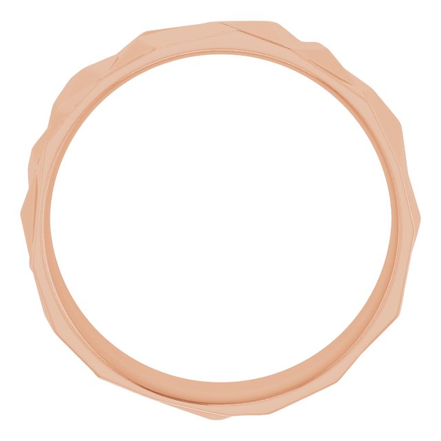 Geometric Comfort-Fit Flat Band