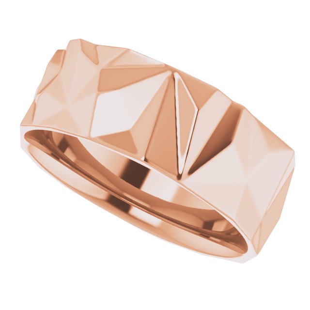 Geometric Comfort-Fit Flat Band