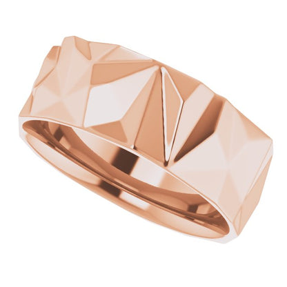 Geometric Comfort-Fit Flat Band
