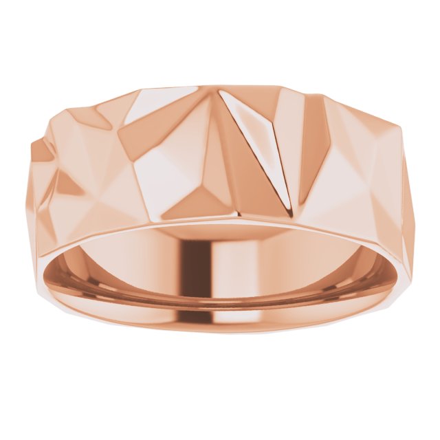 Geometric Comfort-Fit Flat Band