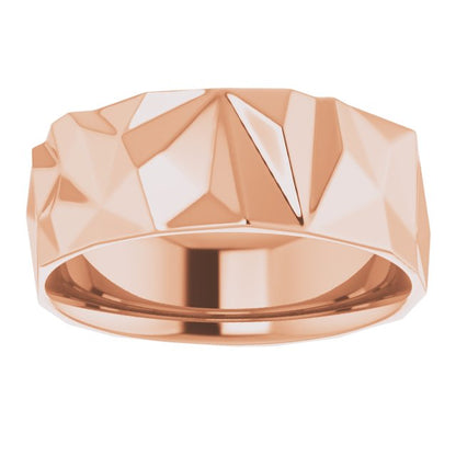 Geometric Comfort-Fit Flat Band