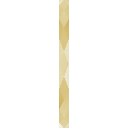 Geometric Faceted Flat Band, 1.5 mm, Style 3